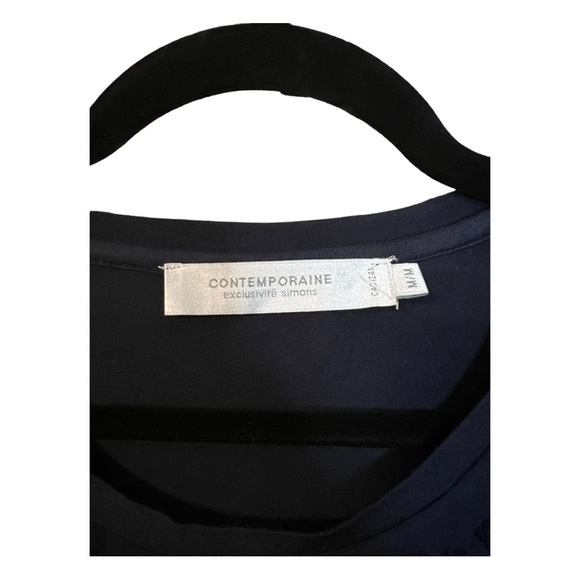 A lovely basic black dress in size medium by Simons - Picture 3 of 6